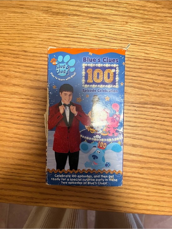 Nickelodeon Other - Blue's Clues 100th Episode Celebration Blues Clues Nick Jr VHS 2003 Rare